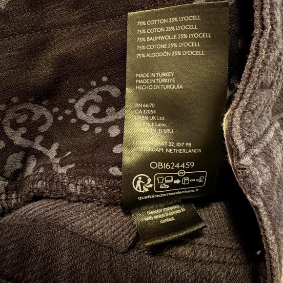 We The Free, Free People Osaka barrel pants Size 24 - Picture 6 of 6